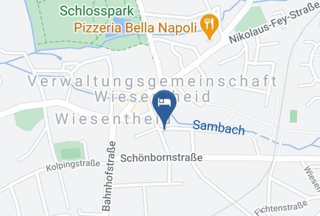Kitzingen - Gasthaus Krone Maps
