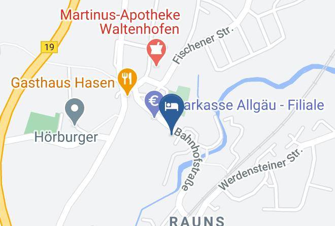 Oberallgau - Gasthaus Krone Maps