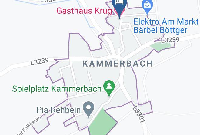 Werra Meisner Kreis - Gasthaus Krug Maps
