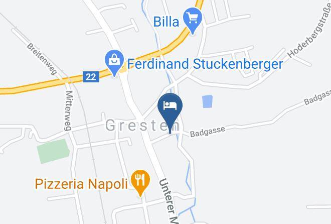 Scheibbs - Gasthaus Kummer Maps