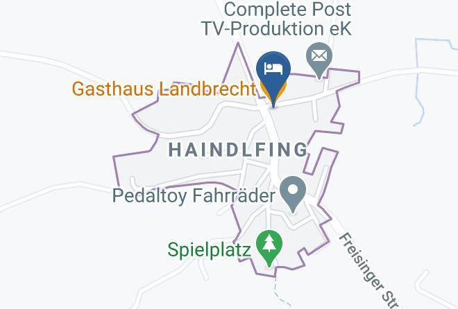 Freising - Gasthaus Landbrecht Maps