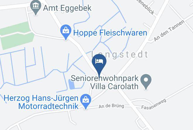 Schleswig Flensburg - Gasthaus Langstedt Hotel Und Restaurant Maps