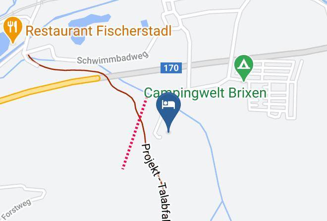 Kitzbuhel - Gasthaus Maria Louisen Bad Maps