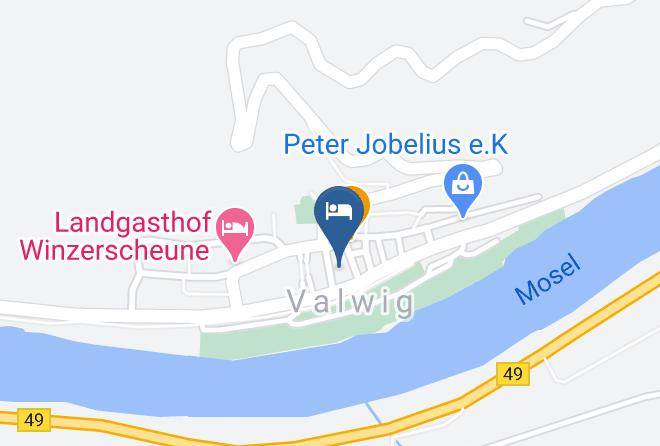 Cochem Zell - Gasthaus Mosella Weingut Erich Steuer Maps