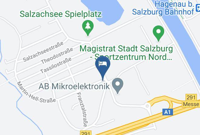 Salzburg - Gasthaus Pension Charly's Auwirt Maps