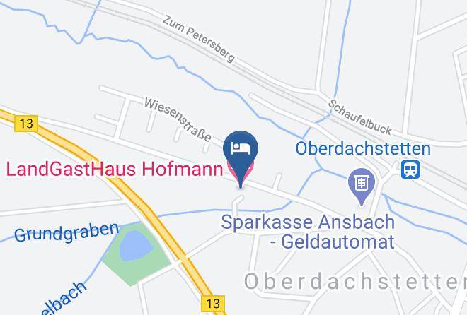 Ansbach - Landgasthaus Hofmann Maps
