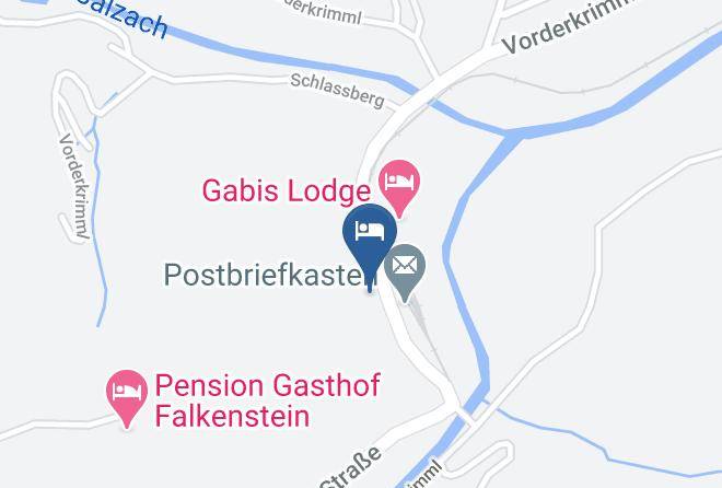 Zell Am See - Gasthaus Pension Marienhof Maps