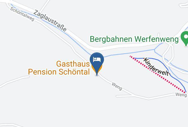 Sankt Johann Im Pongau - Gasthaus Pension Schontal Maps
