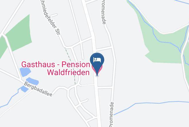 Ilm Kreis - Gasthaus Pension Waldfrieden Maps