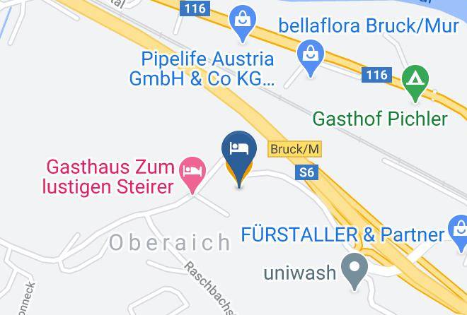 Bruck Murzzuschlag District - Gasthaus Pension Zum Lustigen Steirer Maps