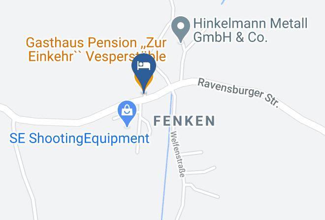 Ravensburg - Gasthaus Pension Zur Einkehr`` Vesperstuble Maps
