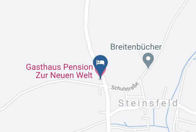Ansbach - Gasthaus Pension Zur Neuen Welt Maps
