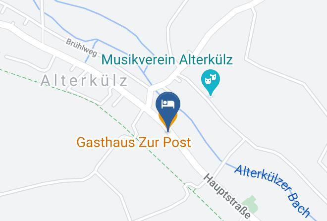 Rhein Hunsruck Kreis - Gasthaus Zur Post Maps