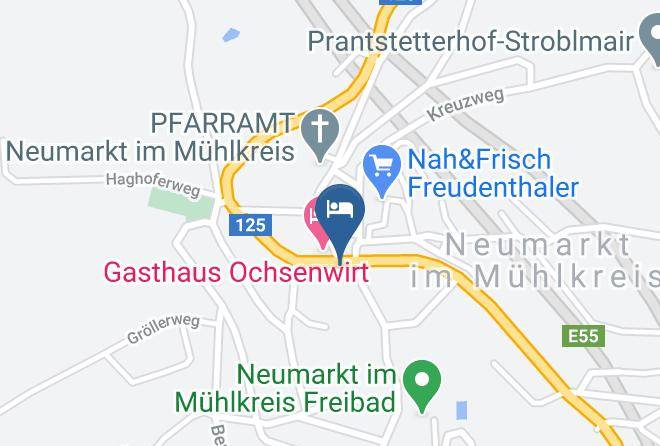 Freistadt - Gasthaus Reisinger & Tankstelle Maps