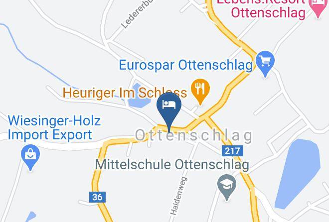 Zwettl - Gasthaus Renner Maps