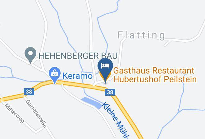 Rohrbach - Gasthaus Restaurant Hubertushof Peilstein Maps