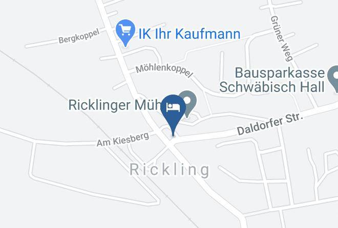 Segeberg - Gasthaus Ricklingerdamm Maps