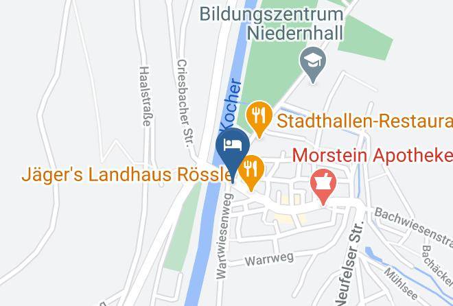 Hohenlohekreis - Gasthaus Rose Maps