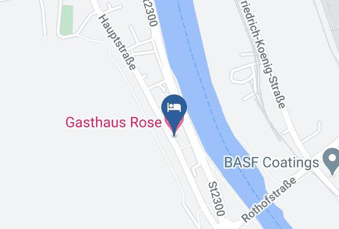 Wurzburg - Gasthaus Rose Maps