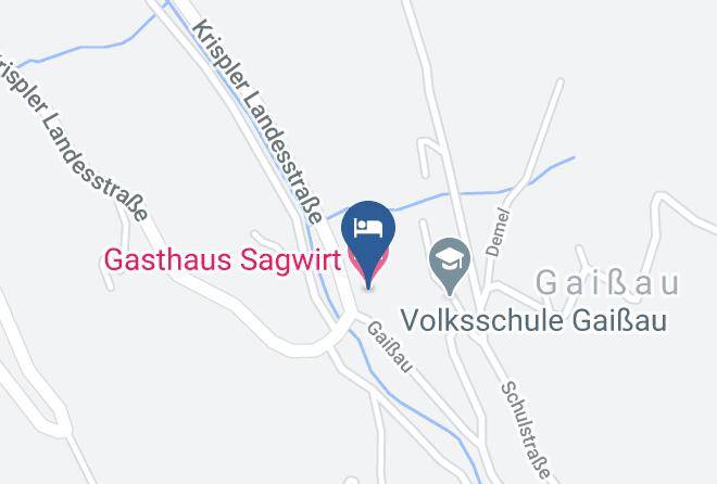 Hallein - Gasthaus Sagwirt Maps