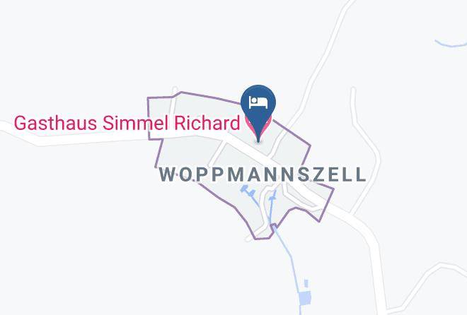Cham - Gasthaus Simmel Richard Maps