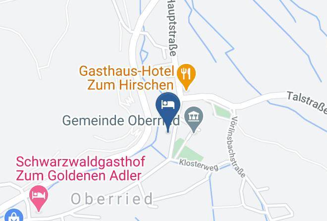 Breisgau Hochschwarzwald - Gasthaus Sternen Post Maps