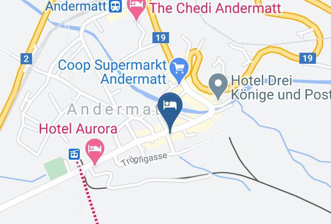 Andermatt - Gasthaus Tell Maps