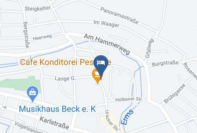 Reutlingen - Gasthaus Traube Maps