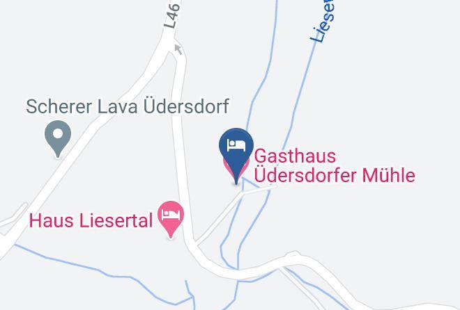 Vulkaneifel - Gasthaus Udersdorfer Muhle Maps