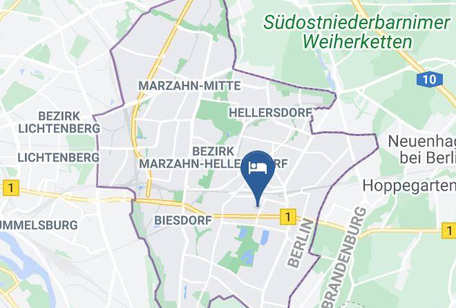 Stadt Berlin - Gasthaus Und Pension Domino Maps