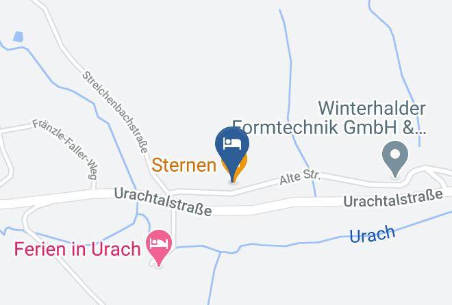 Schwarzwald Baar Kreis - Gasthaus Und Pension Sternen Maps