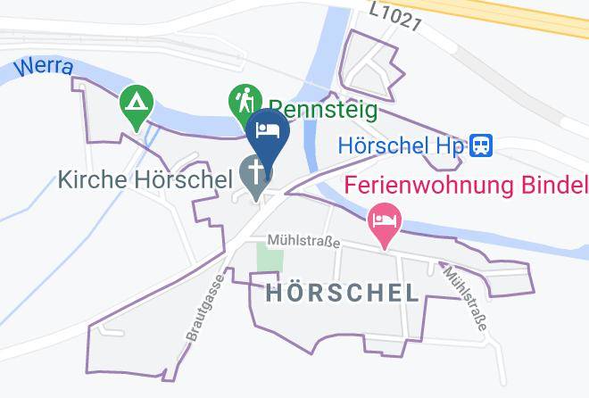 Eisenach - Gasthaus Und Pension Tor Zum Rennsteig Maps