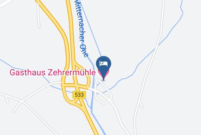 Freyung Grafenau - Gasthaus Zehrermuhle Maps