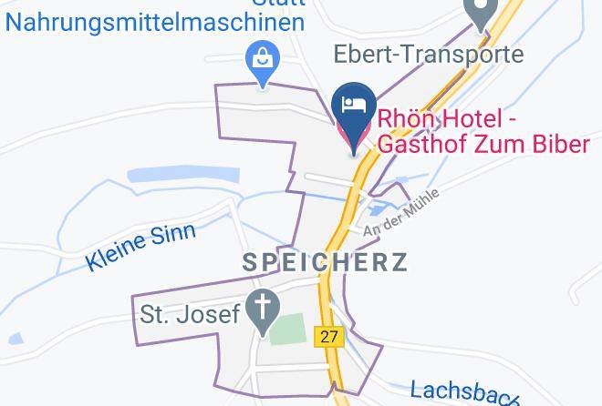 Bad Kissingen - Gasthaus Zum Biber Maps