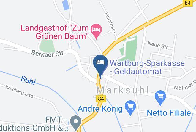 Wartburgkreis - Gasthaus Zum Goldnen Engel Hotel Restaurant Maps