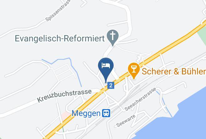 Meggen - Gasthaus Zum Kreuz Maps