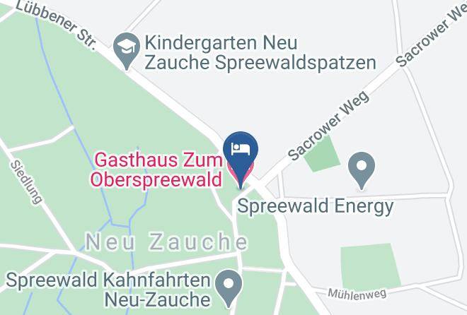 Dahme Spreewald - Gasthaus Zum Oberspreewald Maps