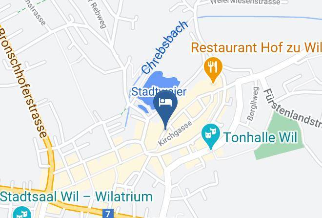 Wil - Gasthaus Zum Wilden Mann Wil Maps
