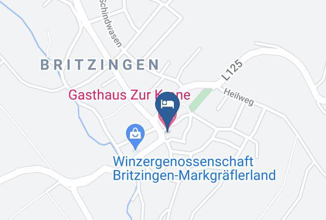Breisgau Hochschwarzwald - Gasthaus Zur Krone Maps
