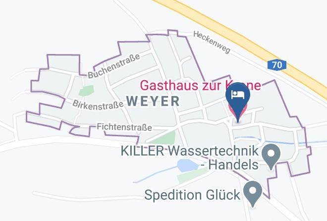 Schweinfurt - Gasthaus Zur Krone Maps