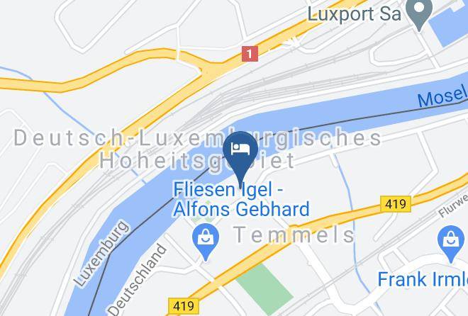 Trier Saarburg - Gasthaus Zur Mosel Maps