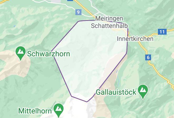 Interlaken Oberhasli - Gasthaus Zwirgi Maps
