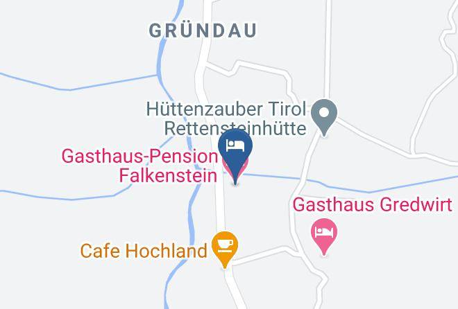 Kitzbuhel - Gasthaus Pension Falkenstein Maps
