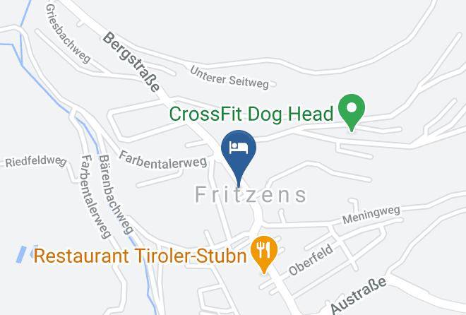 Innsbruck Land - Gasthaus Pension Fritznerhof Maps