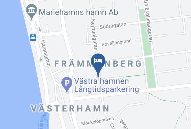 Mariehamn - Gasthem Kronan Maps