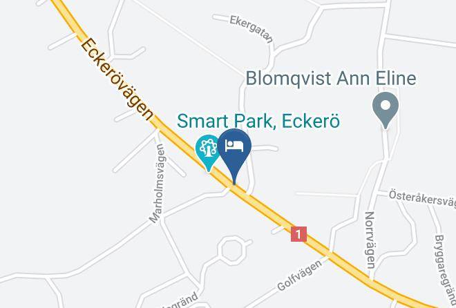 Eckero - Gasthem Tva Gula Hus Maps