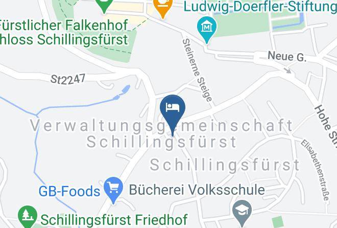 Ansbach - Gasthof Adler Maps
