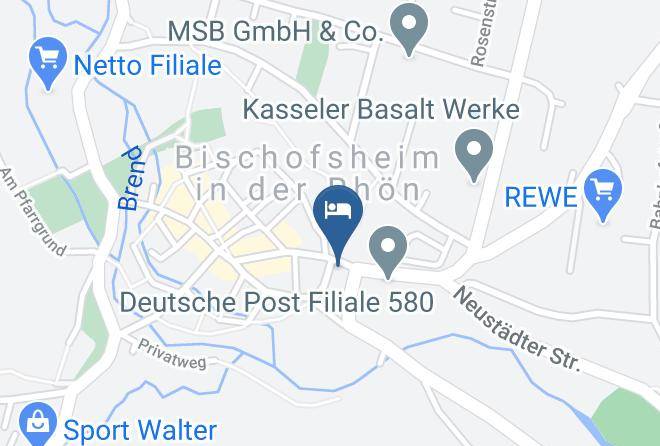 Rhon Grabfeld - Gasthof Adler Maps