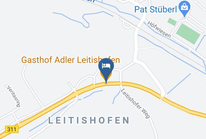 Sigmaringen - Gasthof Adler Leitishofen Maps