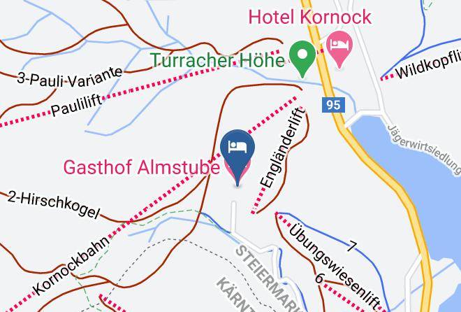Murau - Gasthof Almstube Maps